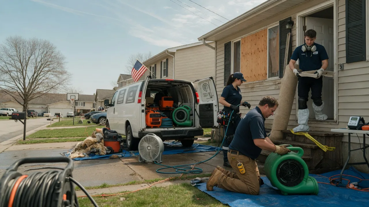 Water Damage Restoration in Buda, TX near me